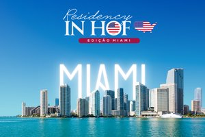 Residency in HOF Miami nos Estados Unidos, congresso internacional de harmonização facial promovido pelo American Institute
